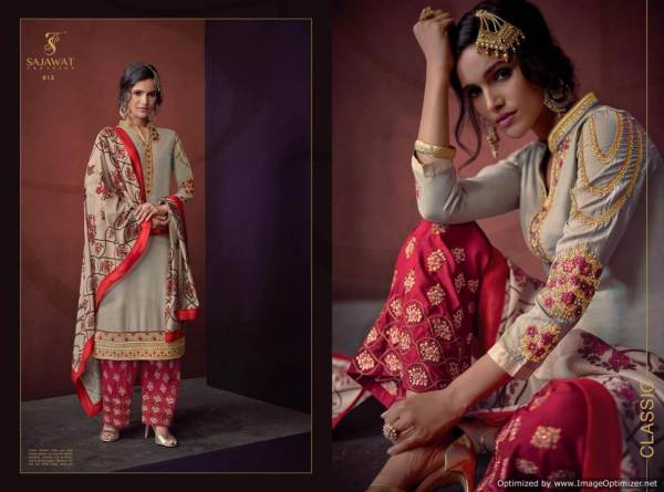 Sajawat Sarthi 3 Heavy Muslin Designer Salwar Suits